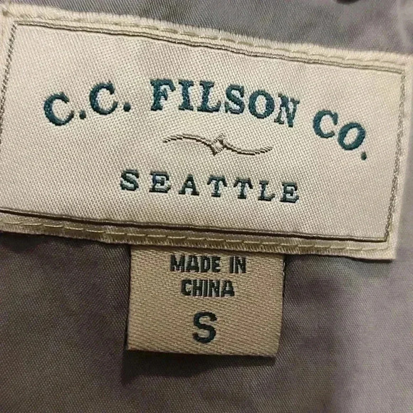 CC Filson voyage jacket size small orca grey - Picture 3 of 4
